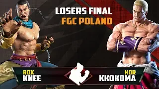TWT FGC POLAND | Losers Finals | KNEE (FENG) vs KKOKKOMA (Dragunov) | Tekken World TOUR | Tekken