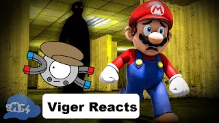 Viger Reacts to SMG4's "Mario and The Backrooms"