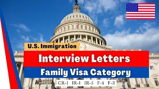 U.S. Embassy Issues Family Visa Interview Letters | F-4 F-3 | Hindi Urdu Subtitle #greencard #uscis