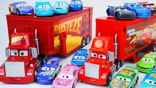 Cars 3 Race Track Mack Story Set Lightning Vs Piston Cup Racers