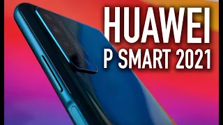 Первый смартфон 2021 года | Huawei P Smart 2021