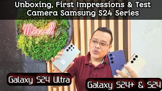 Unboxing, First Impressions, Camera Test Samsung S24 Series