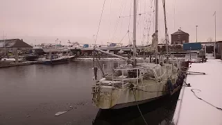 Rettung einer alten 2 Mast Segelyacht
