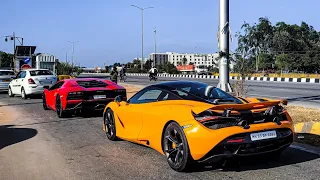 Supercars Spotted in Namma Bengaluru during the month of January 2024, Compilation-2!
