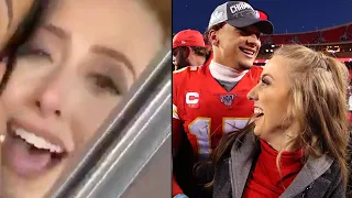 Patrick Mahomes GF Brittany Gets BLASTED For Being Annoying & Over The Top During AFC Championship
