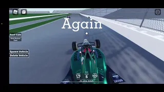 The roblox indycar experience