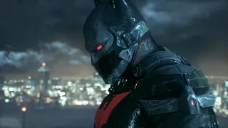 Lore Accurate Batman Beyond Stealth Takedowns - Batman Arkham Knight