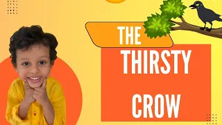 Thirsty Crow ! Kids Moral Stories ! Bed Time Stories ! Clever Crow ! Kindergarten story reciting