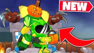The NEW Halloween UPDATE is AMAZING! (Bloons TD Battles 2)