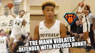 Tre Mann VIOLATES Defender on His Way to a 35-Piece!! | Baby Steph with Bounce??