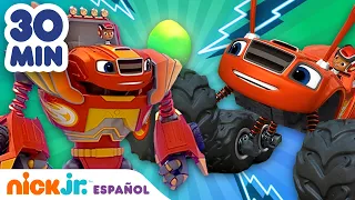 Blaze y los Monster Machines | ¡Las misiones más geniales de Blaze durante 30 minutos! | Nick Jr.