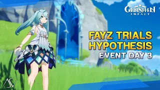Fayz Trials: Hypothesis (Day 3) - The Restrictions of Fungal Vision | Genshin Impact