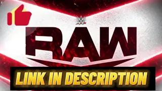 Watch Monday Night RAW Full SHOW 14/6/2021 Link in description