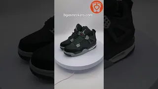 ✨ Jordan 4 black canvas ✨ Best Reps cop on bgosneakers.com#jordan #sneaker #bgosneakers #review