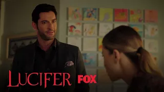 Lucifer Gives Chloe's Child Money For Her Swear Jar | Season 3 Ep. 5 | LUCIFER