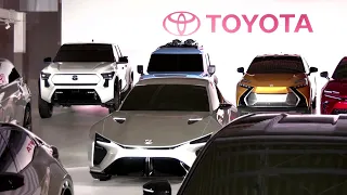 Toyota targets 10% profit jump, EV sales surge