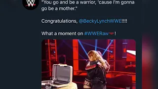 Wwe Superstars And Fans Reactions To Becky Lynch Pregnancy 😱🤧