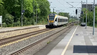 Електропоїзд ET 5.01 (Stadler FLIRT 3) прибуває на станцію Ліппштадт, 18.06.2023
