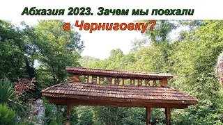 Зачем мы поехали в Черниговку? Абхазия, июль 2023 г