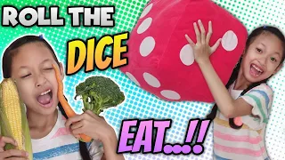 Roll the Dice and Eat ♥ Aqilla Ditantang Makan Sayur | Aqilla's Diary