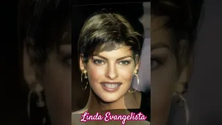 Linda Evangelista Now and Then💕 #hollywood  #viral #trending #actress #shorts #supermodel