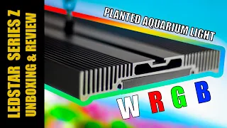 LEDSTAR AQ-Z60 | PLANTED AQUARIUM LIGHT | UNBOXING & REVIEW |  ENGLISH VERSION | AQUA WAI