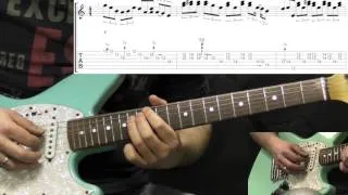 SRV - Mary Had A Little Lamb - Solo - Blues Guitar Lesson (w/Tabs)