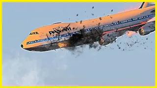 😱PAN AM FLİGHT 103, B747, How the Plane Crash Happened, Lockerbie, Scotland