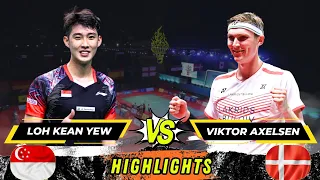 Badminton Viktor Axelsen vs Loh Kean Yew Men,s Singles Malaysia R32