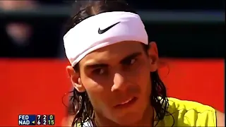 Rafael Nadal vs Roger Federer - Rome 2006 Final Highlights HD [Epic 3 Sets Battle ]