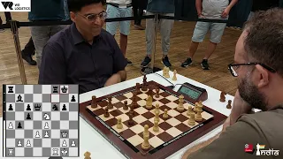 A CRAZY endgame with many TWISTS and TURNS | Pavel Eljanov vs Vishy Anand | World Rapid Teams