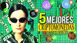 🤑Criptomonedas para Invertir despues del Halving de Bitcoin de 2024😱