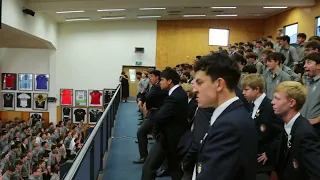 Farewell Haka to PNBHS Year 13 leavers 2022