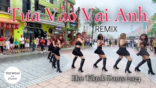 [VPOP IN PUBLIC - SIDECAM] Tựa Vào Vai Anh Remix Dance Choreo | Hot Tiktok 2024 | Vũ Đoàn The Will5