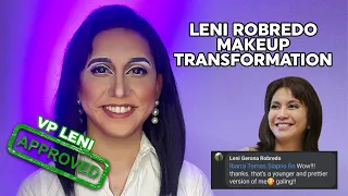 LENI ROBREDO MAKEUP TRANSFORMATION (APRUBADO NI LENI!)