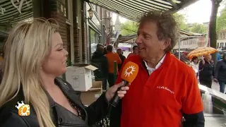 Robert ten Brink deelt biertjes uit tijdens Koningsdag - RTL BOULEVARD