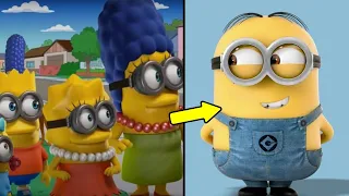 4 APARICIONES de LOS MINIONS en OTRAS CARICATURAS Y PELÍCULAS