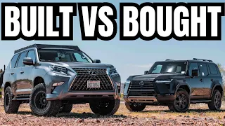 Which Is A Better Buy? New Lexus GX550 Overtrail or a Built Older GX460?