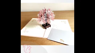 💌 Cherry Blossom Tree Pop-Up Card 🌸