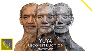 YUYA RECONSTRUCTION FROM EGYPTIAN MUMMY | King Tut's Great Grandfather