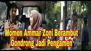 Berambut Gondrong, 7 Momen Ammar Zoni Jadi Pengamen