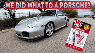 '04 PORSCHE 996 TURBO Factory Coolant Leak Fix |We Use What on a Porsche?