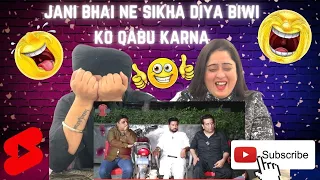Punjabi Reaction on Jani Bhai Ne Btaya Biwi ko Kabu Mein Rkhne Ka Tariqa Part 2 #sajjadjaniofficial