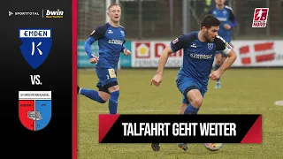 Fock-Doppelpack zu viel für Emden! | Kickers Emden – SV Drochtersen/Assel | Regionalliga Nord