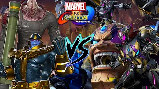 Vs Ultron Sigma y Ultron Omega -Marvel Vs Capcom Infinite-