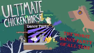 This was the worst dance party we've been to! - Ultimate chicken horse