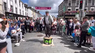 Dancing on fire at Mullingar Fleadh