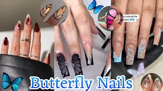 🦋TOP 20 BUTTERFLY NAILS IDEAS 💅🏻 МАНИКЮР С БАБОЧКАМИ 💖