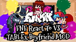 FNF React To VS Tabi Ex-Boyfriend MOD||FRIDAY NIGHT FUNKIN'||ElenaYT.