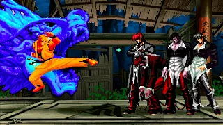 The King of Fighters (MUGEN) | God Ryo vs Orochi Iori